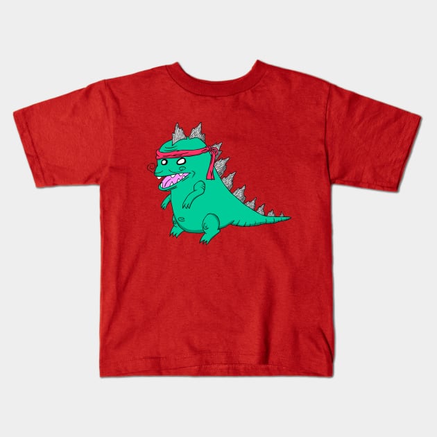 Streetzilla Kids T-Shirt by Cameronsticka